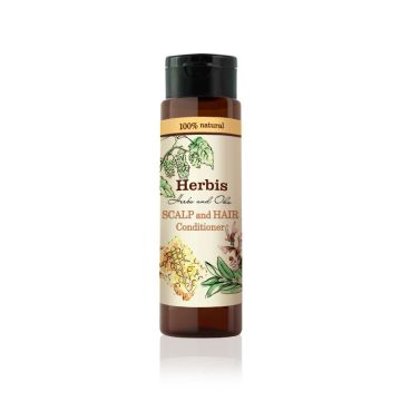 HERBIS Natural conditioner for healthy hair and scalp, 200ml