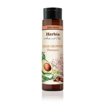 HERBIS Natural shampoo for rapid hair growth, 300ml
