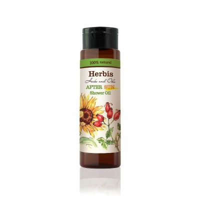 HERBIS  Натурално душ-олио за след слънце, 200мл